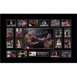Muhammad Ali THE GREATEST Signed Photo Framed Limited Edition