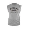 Adidas Wbc Sleeveless T-Shirt Grey -Boxing Store 13 Adidas Wbc Sleeveless T Shirt Grey