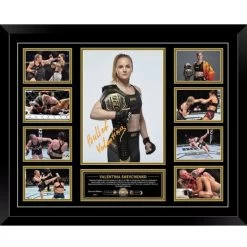 Valentina Schevchenko UFC Signed Photo Framed Limited Edition