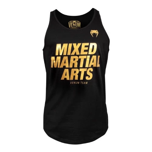 Venum MMA VT Tank Top - Black/Gold 3 Venum MMA VT Tank Top - Black/Gold