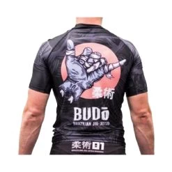 Budo Zombie Shaka Rash Guard - Black -Boxing Store 14 Budo Zombie Shaka Rash Guard