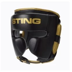 Sting Viper Gel Full Face Boxing Head Gear -Boxing Store 17 Sting Viper Gel BlackGold Full Face Head Gear