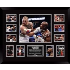 Floyd Mayweather Vs Conor McGregor Signed Photo Framed Limited Edition