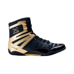 Sting Viper Boxing Shoes - Black Gold -Boxing Store 2 Sting Viper Boxing Shoes Black Gold