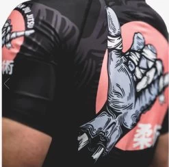 Budo Zombie Shaka Rash Guard - Black -Boxing Store 222
