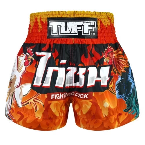 TUFF Fighting Rooster Muay Thai Shorts 3 TUFF Fighting Rooster Muay Thai Shorts