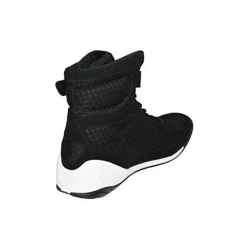 Everlast Elite High Top Boxing Shoes - Black 4 Everlast Elite High Top Boxing Shoes - Black - Image 2
