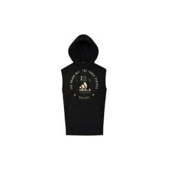 Adidas Boxing Sleeveless Hoodie Black Gold -Boxing Store 3f61e0fbb17a718b17a58444f1a3d53e812e3d390