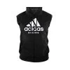 Adidas Boxing Sleeveless Zip Hoodie Black White 2 Adidas Boxing Sleeveless Zip Hoodie Black White -Boxing Store 4 Adidas Boxing Sleeveless Zip Hoodie Black White