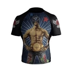 Raven Luchador El Cuervo Rashguard