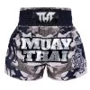 TUFF Grey Camouflage Muay Thai Boxing Shorts -Boxing Store 44