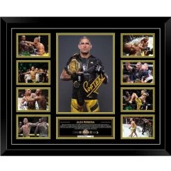 Alex Pereira UFC Signed Photo Framed Limited Edition