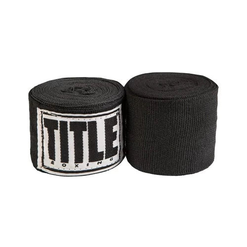 Title Mexican Style 180" Boxing Hand Wraps Black 3 Title Mexican Style 180" Boxing Hand Wraps Black