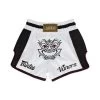 Fairtex Slim Cut Muay Thai Shorts White Vanorn -Boxing Store 54 Fairtex Slim Cut Muay Thai Shorts White Vanorn