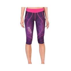 Grips Womens Short Athletic Leggings Purple Spring