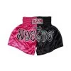 Han Muay Thai Shorts 2tone M/T Pink/Black -Boxing Store 63 Han Muay Thai shorts 2tone MT PinkBlack