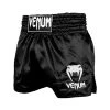 Venum Classic Muay Thai Shorts Black/White 2 Venum Classic Muay Thai Shorts Black/White -Boxing Store 66 Venum Classic Muay Thai Shorts BlackWhite