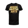 Venum MMA VT T-shirt - Black/Gold -Boxing Store 74 Venum MMA VT T shirt BlackGold