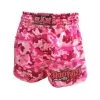Han Muay Thai Boxing Shorts Pink Camo 1 Han Muay Thai Boxing Shorts Pink Camo -Boxing Store 76 Han Muay Thai Boxing Shorts Pink Camo