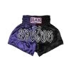 Han Muay Thai Shorts Black Purple -Boxing Store 77 Han Muay Thai Shorts Black Purple