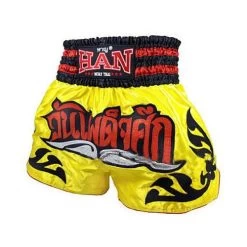Han Muay Thai Shorts The Showdown - Yellow