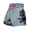 Han Muay Thai Shorts Yak Giant Demon Dark Gray -Boxing Store 83 Han Muay Thai shorts Yak Giant Demon Dark Gray