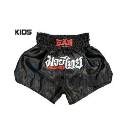 Han Muay Thai Shorts Kids Black