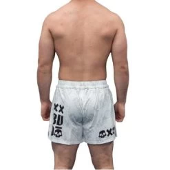 Budo Zombie Shaka 5" MMA BJJ Shorts - White -Boxing Store 8 ca1b7a30 9ccf 418c a567 a6ae4a15c18f
