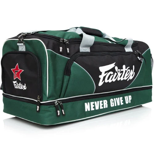 Fairtex Equipment Bag 2 - Green/Black 4 Fairtex Equipment Bag 2 - Green/Black - Image 2