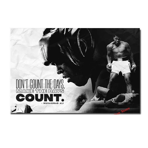 Ali Inspirational Quotes Canvas Range 4 Ali Inspirational Quotes Canvas Range - Image 2