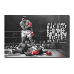 Ali Inspirational Quotes Canvas Range 10 Ali Inspirational Quotes Canvas Range -Boxing Store AliStep