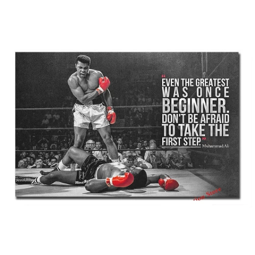 Ali Inspirational Quotes Canvas Range 5 Ali Inspirational Quotes Canvas Range - Image 3
