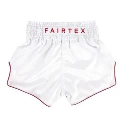 Fairtex Slim Cut Muay Thai Shorts Satoru White BS1908 -Boxing Store BS1908 SatoruCollection2