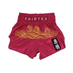 Fairtex Slim Cut Muay Thai Shorts Golden River BS1910 -Boxing Store BS1910 GOLDENRIVER1