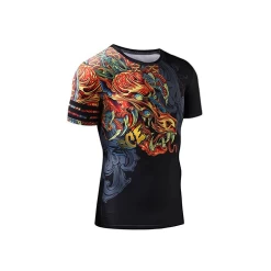 CL Sport Chinese Dragon Short Sleeve Rashguard