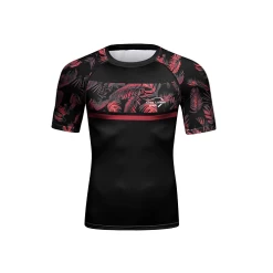 CL Sport Tropics Rashguard Short Sleeve Red