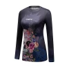 CL Sport Women Skull Roses Rashguard Long Sleeve -Boxing Store CL Sport Women Skull Roses Rashguard Long Sleeve