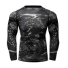 CL Sport Full Dragon Rashguard Long Sleeve -Boxing Store CL Sports Full Dragon Rashguard