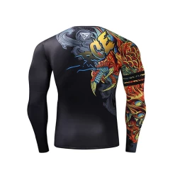 CL Sport Chinese Dragon Long Sleeve Rashguard -Boxing Store CLSportChineseDragonLongSleeveRashguard2