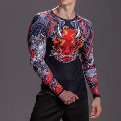 CL Sport Demon Long Sleeve Rashguard -Boxing Store CLSportDemonLSRashguard4