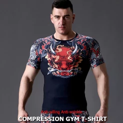 CL Sport Demon Rashguard Short Sleeve -Boxing Store CLSportDemonSSRashguard1