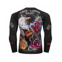 CL Sport Eagle Long Sleeve Rashguard -Boxing Store CLSportEagleRashguard1