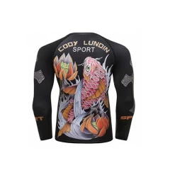 CL Sport Koi Long Sleeve Rashguard -Boxing Store CLSportKioRashguard1