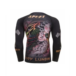 CL Sport Skull Long Sleeve Rashguard -Boxing Store CLSportSkullRashguard3