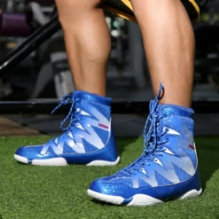 Viniatoo Dudimu Boxing Shoes Blue 7 Viniatoo Dudimu Boxing Shoes Blue -Boxing Store DudimuBoxingShoesBlue2