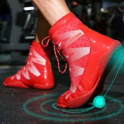 Viniatoo Dudimu Boxing Shoes Red 7 Viniatoo Dudimu Boxing Shoes Red -Boxing Store DudimuBoxingShoesRed2