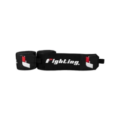 Fighting 180” Semi Elastic Hand Wraps -Boxing Store FIGHTING180 SemiElasticHandWrapsBlack1