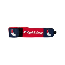 Fighting 180” Semi Elastic Hand Wraps -Boxing Store FIGHTING180 SemiElasticHandWrapsRed1