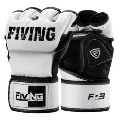 Fiving Fight Gear F3 MMA Gloves -Boxing Store FivingFightGearF3MMAGlovesWhite