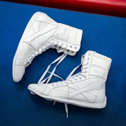Fiving Fight Gear Professional Boxing Shoes -Boxing Store FivingFightGearProfessionalBoxingShoesWhite